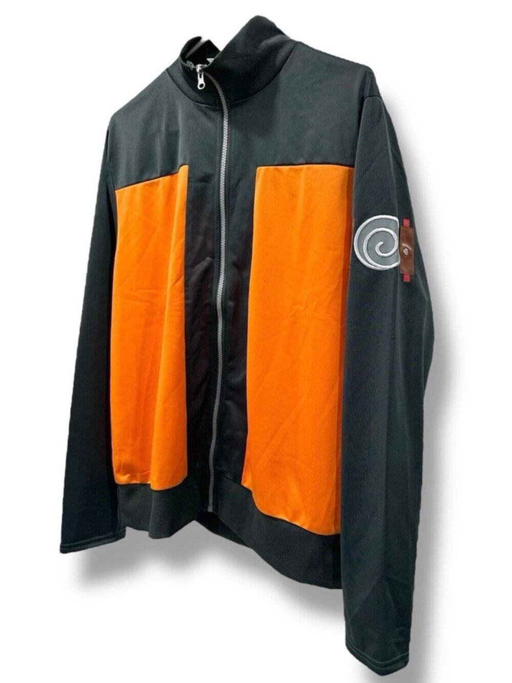 BOY'S Naruto Shippuden Naruto Anime Cosplay Track Jacket ** 2002 ** BOYS SIZE XL